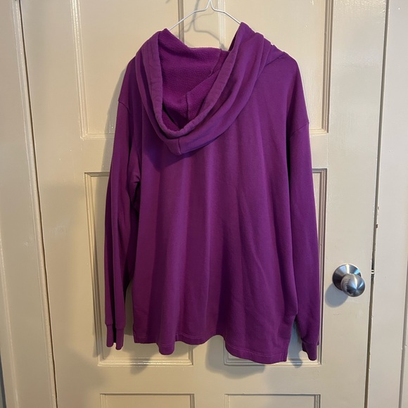Victoria’s Secret pink Purple Hoodie Medium - Picture 8 of 9